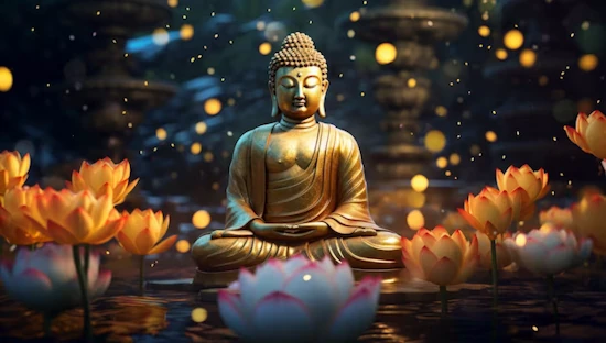 statua buddha che medita