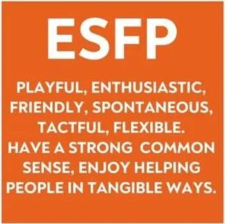 ESFP personalità