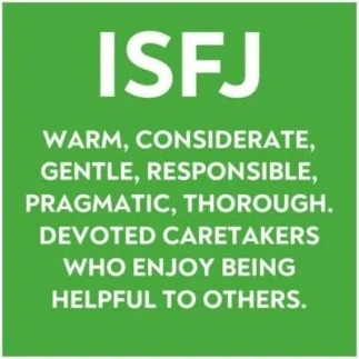 ISFJ personalità